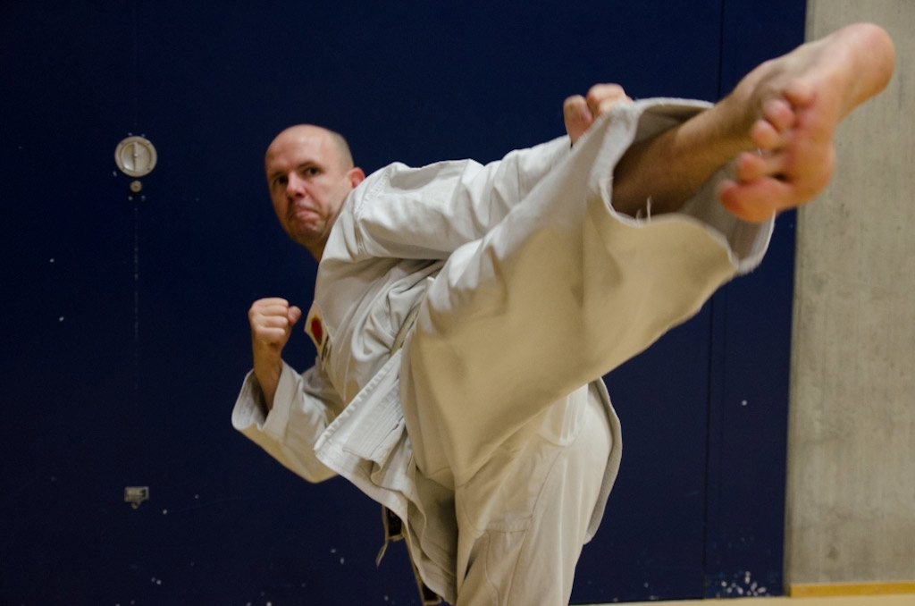 Karate Aarau Michael Baumann aus Holderbank Karate - Instruktor