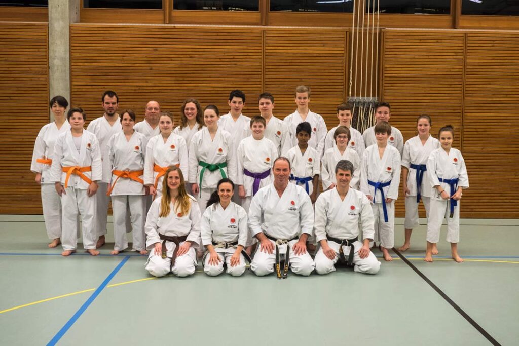 Karate Prüfungen Kampfsportschule Aarau Prüfungsabsolventen