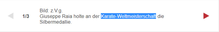 karate schöftland giuseppe raia