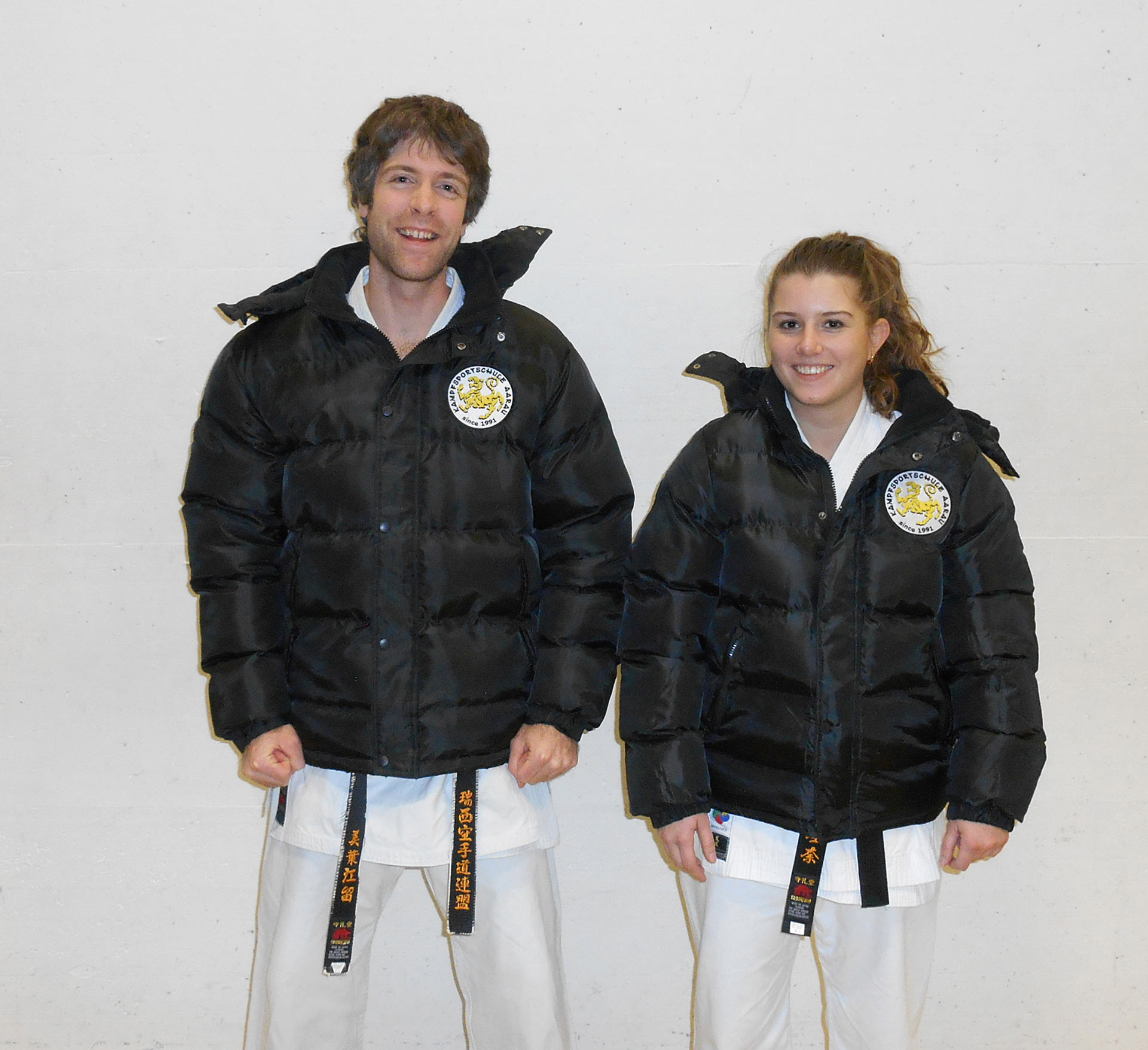 karate jugend leiterteam Michael Waldmeier aus rombach, Katarina Asanin aus Oberentfelden
