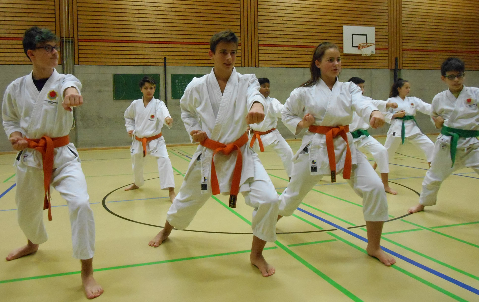 karate jugend aarau basil und solana aus gränichen