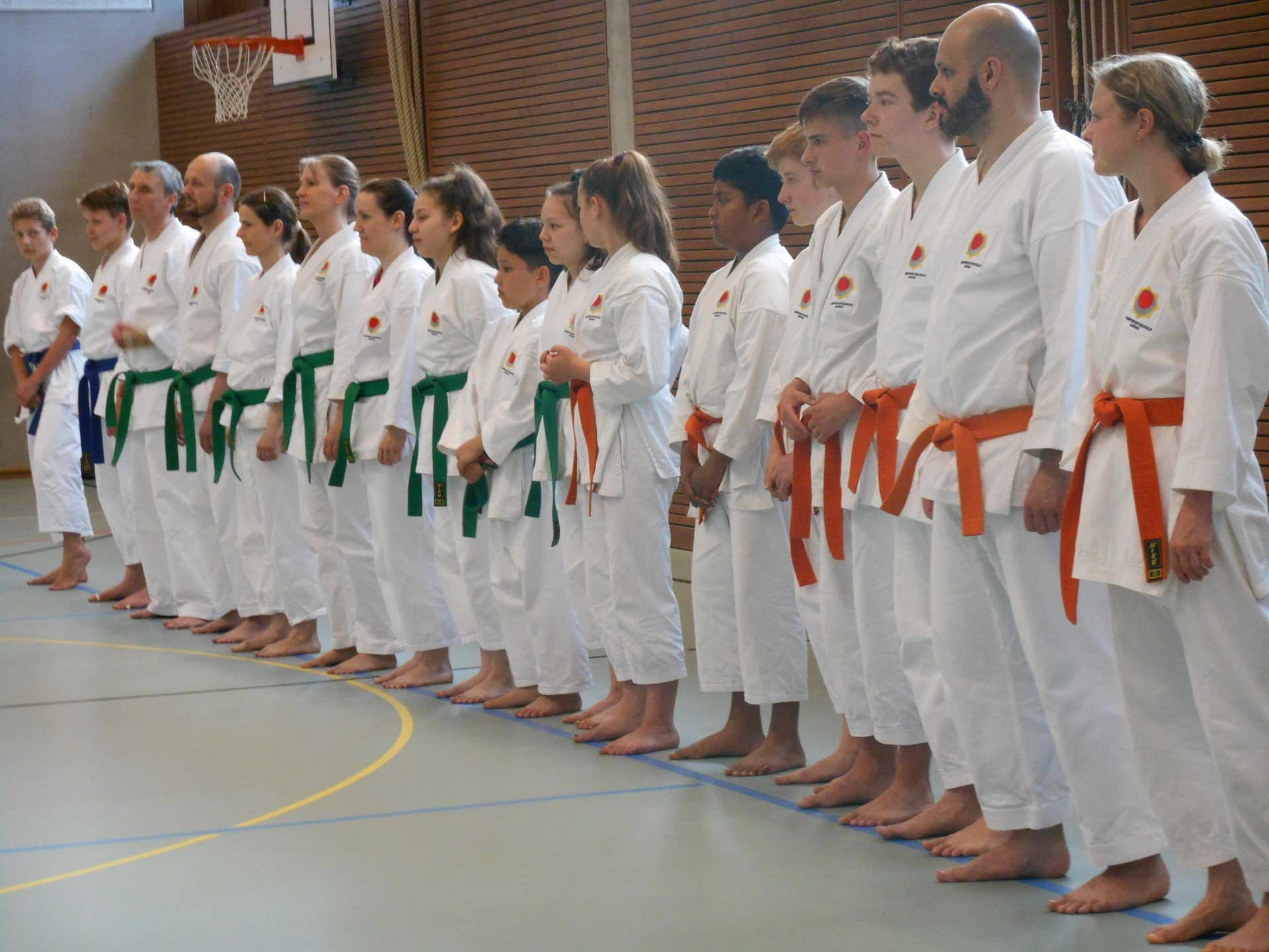 karate prüfung