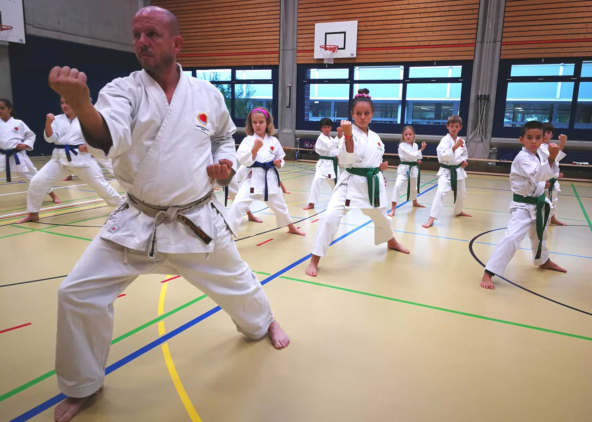 Karate-Lehrer Michael Baumann aus Holderbank