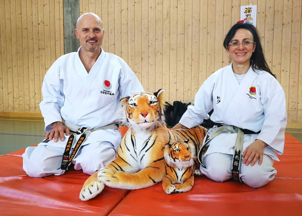 Bonsai Karate Senseis Ismet Duro und Karin Lüscher