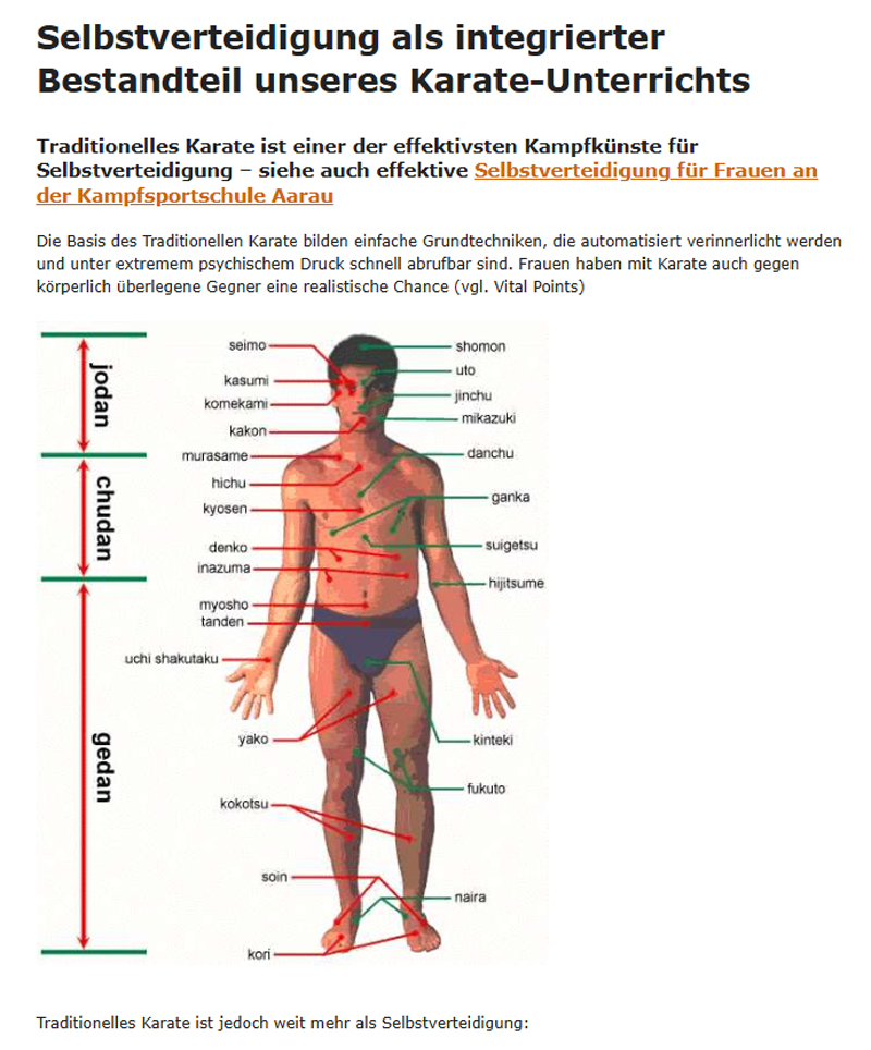 selbstverteidigung aarau