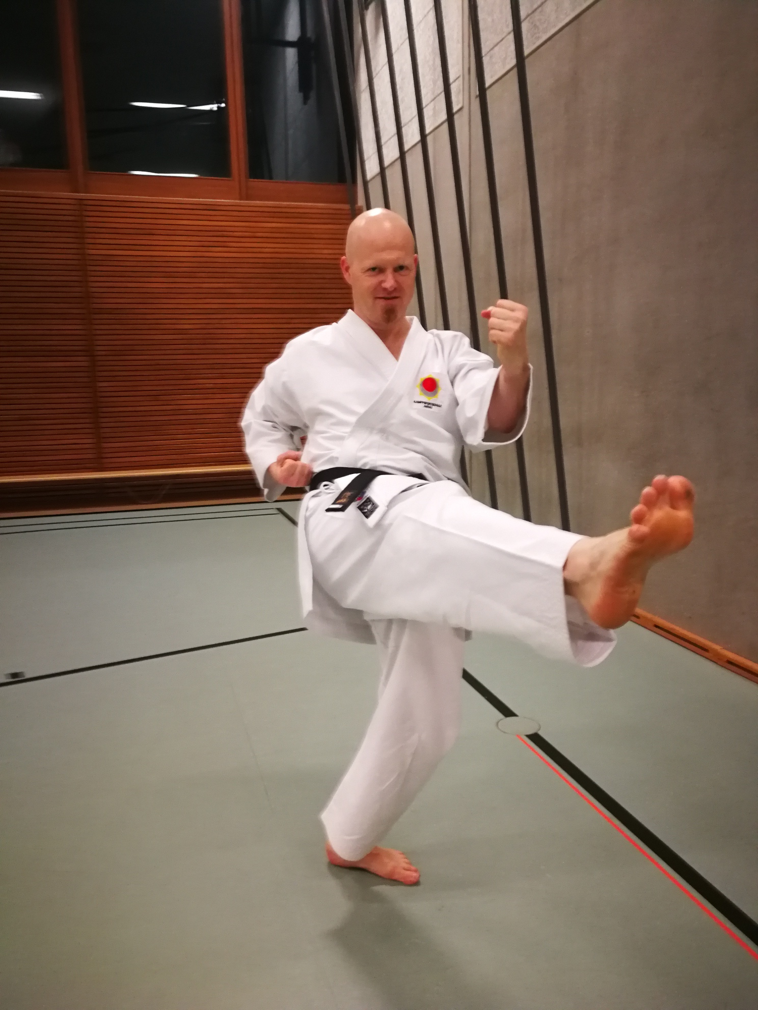 Karate-Schwarzgurträger Wolfrang Lorenz aus Aarau