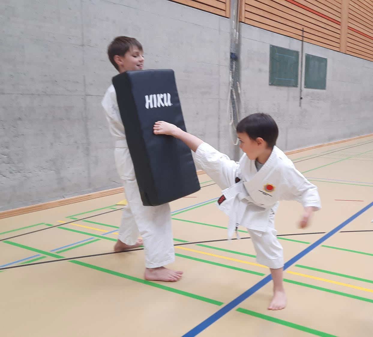 Karatekid Kai aus Suhr Karate für Kinder 