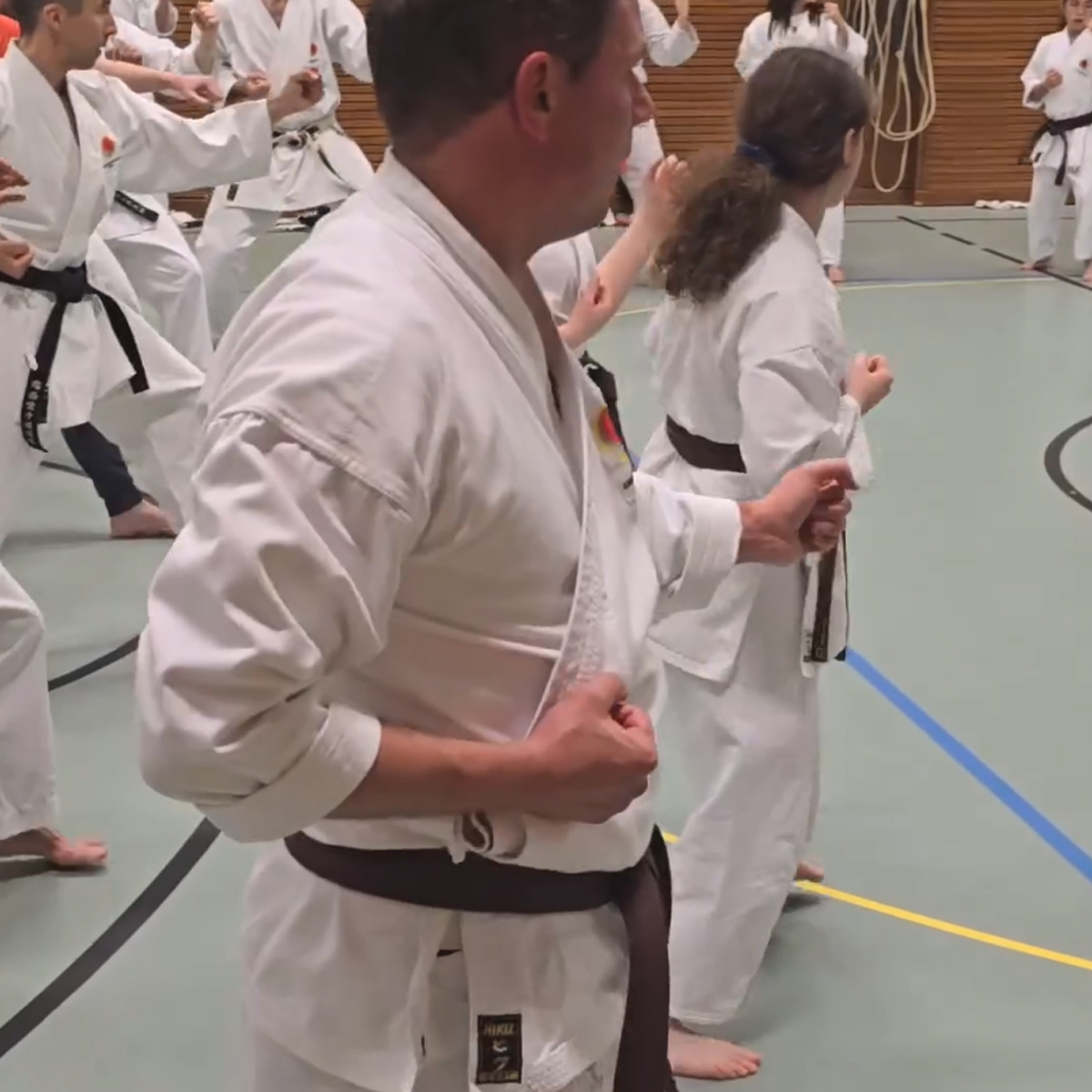 Martial Arts Spirit im Karate der Kampfsportschule Aarau