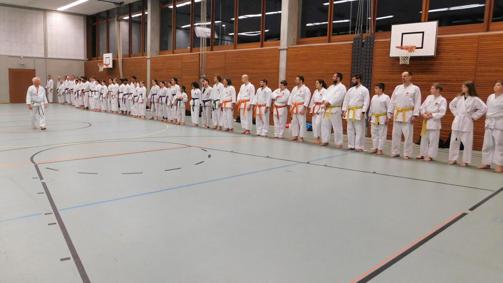 Karate Aarau Spezialtraining mit SKR-Chefinstrukor Tommaso Mini