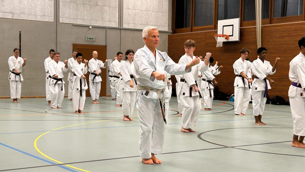 Shotokan Karate Spezialtraining mit Tommaso Mini in Aarau an der Kampfsportschule Aarau