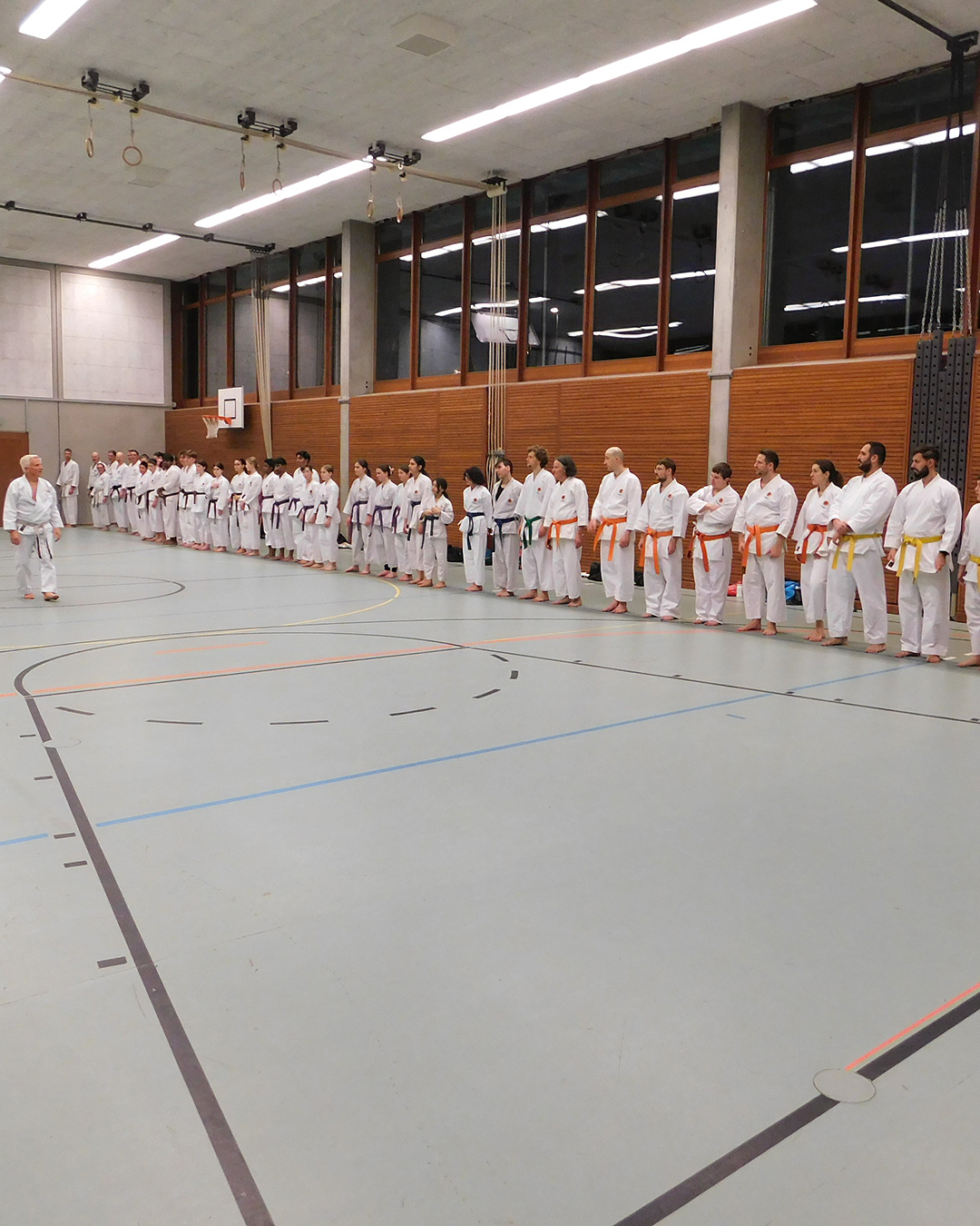 Karate Aarau Spezialtraining unter der Leitung von SKR-Chefinstruktor Tommaso Mini