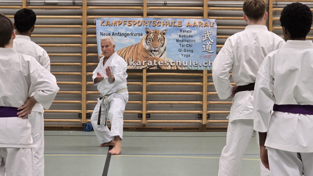 Karate Aarau Spezialtraining mit SKR-Chefinstrukor Tommaso Mini