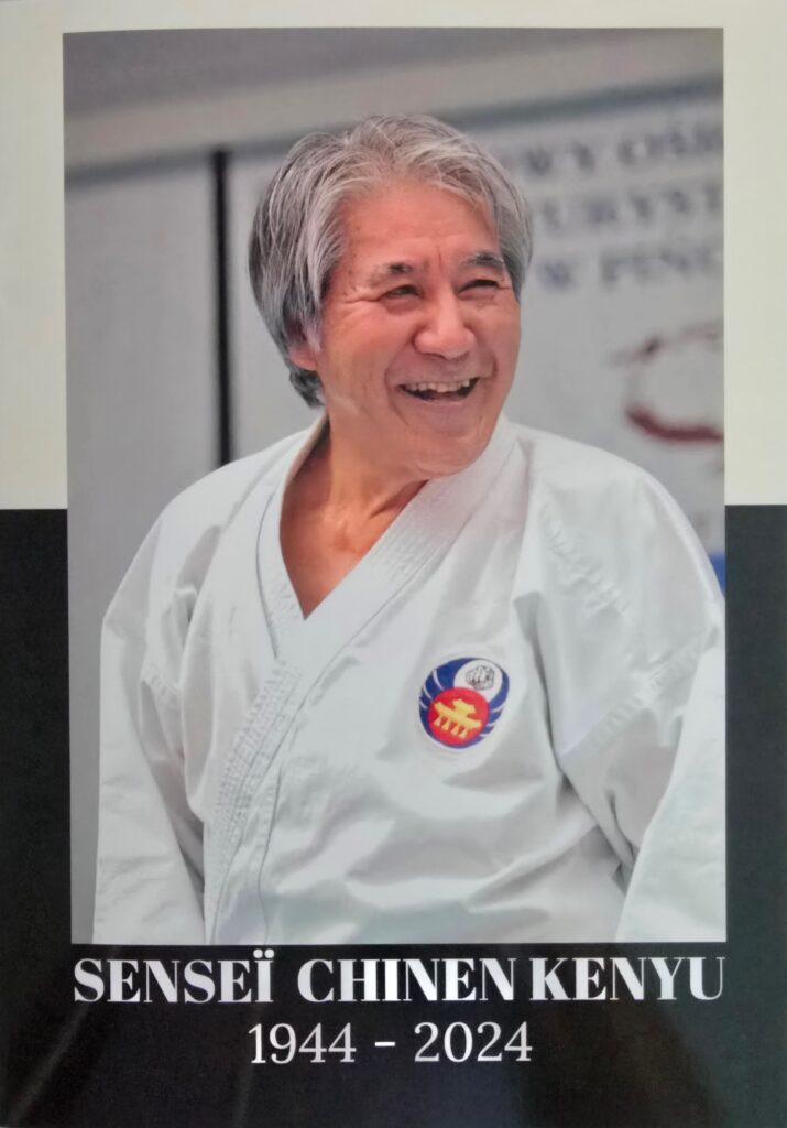 Cover Sensei Chinen Kenyu Karate- und Kobudo Hansi 1944-2024